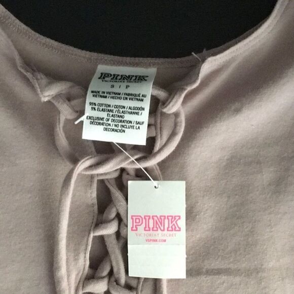 🆕Pink Victoria’s Secret Long Sleeve teddy - Picture 6 of 6